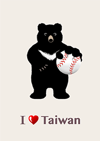 我愛台灣 ❤︎ 黑熊與棒球. 5-3