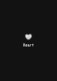 Watercolor Heart *Black*