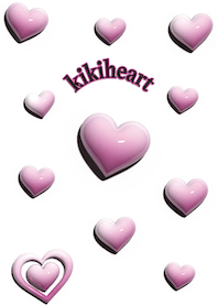 3D ホワイトピンク [グラデーション]