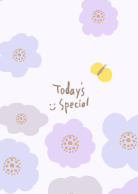 Nordic 3colored flowers25 from Japan