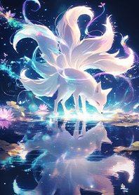⭐繽紛彩蓮花湖畔九尾狐王❤️