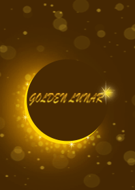 Golden lunar eclipse