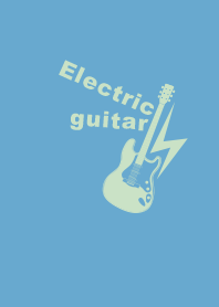 Electricguitar Chalk blue