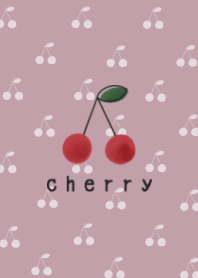 Dull pink and cherry