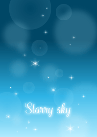Starry sky(light blue)