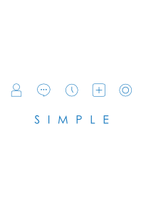 SIMPLE(white blue)V.3b