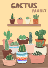 Cactus family by toppingworks