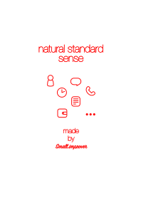 natural standard sense -RD-