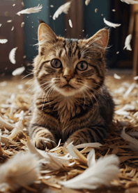 Cats run wild #HNUbG029.