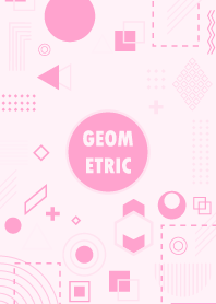 Complex Geometric Carnation Pink