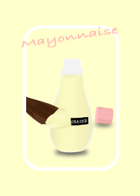 Theme of mayonnaise 2 (color of pink)