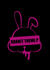 DARK RABBIT.PINK PURPLE