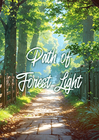 เส้นทางแสงในป่า