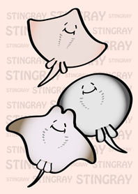 โลกปลากระเบนมีความสุข(ซากุระสีชมพู)