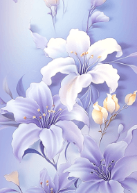 夢幻紫色花#04