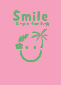 Smile & tropical Fukusha Pink