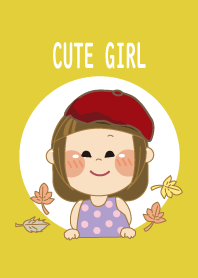 very cute girl Theme