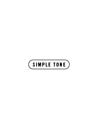 SIMPLE TONE // WHITE