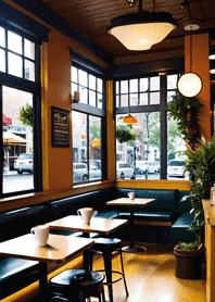 Cozy Coffee shop 53a011