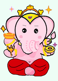 Ganesha:Prosperity, Fortune and Success.