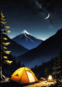 Camping in the mountains vCI8H