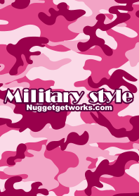 Military Style  -カモフラージュピンク-