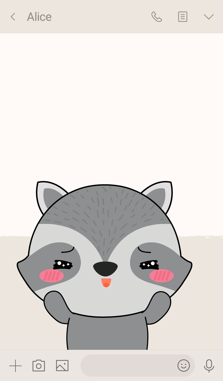 Big Head Raccoon Theme