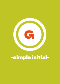 simple initial-G- THEME 97