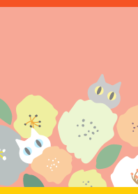 Cat from flowers on R&Y JP