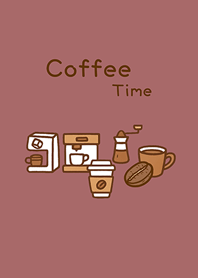 毎日のコーヒータイム(ピンクオレンジ)