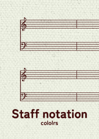 Staff notation Clr ver_Green03
