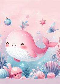 Little Whale Pink No.20