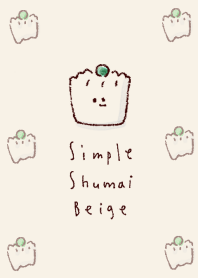 簡單的 舒邁 淺褐色的