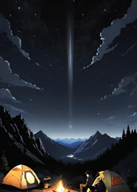 Camping in the mountains lZydy