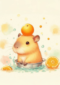 Capybara fat and round n.30