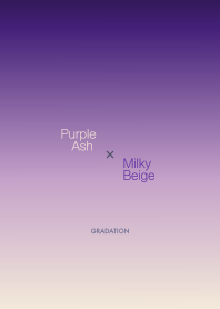 PurpleAsh×MilkyBeige <大人カラーリング>