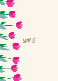 チューリップ　左8