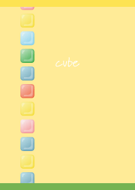 Tile and tile on yellow