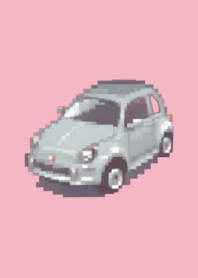 Car Pixel Art Theme  Pink 05