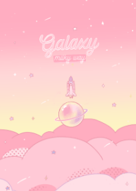 Galaxy Pastel Pink