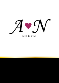 LOVE INITIAL-A&N 23