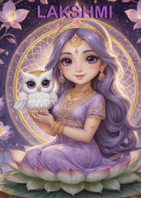 Purple Lakshmi- Love & Rich Theme
