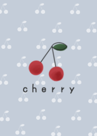 Greige color and cherry theme