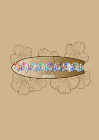 ENOGU surfboard on Reopa Reptiles Theme
