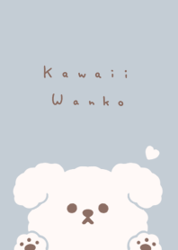 Popping Dog(NL)/blue beige bR