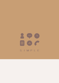 SIMPLE(beige brown)V.216b