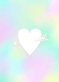 Pastel girly heart