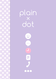 plain by dot *purple
