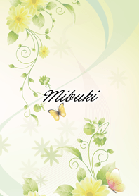 Mibuki Butterflies & flowers