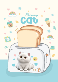 สวัสดีตอนเช้า! แมวน่ารัก